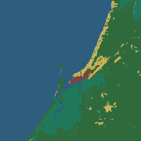 Land cover · ESA WorldCover 2021 — Nuquí, Pacífico Norte, Chocó